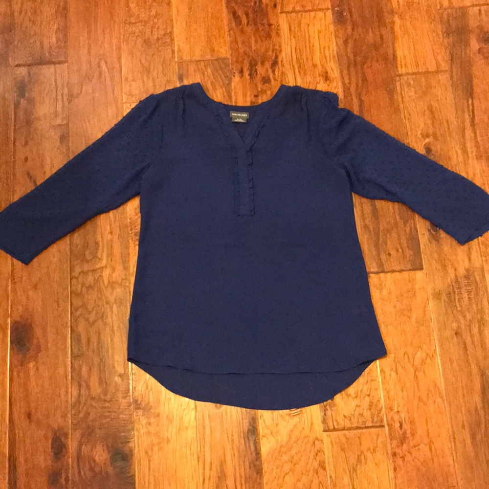 Navy blue blouse